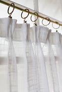 Image result for How to Hang Cafe Curtains