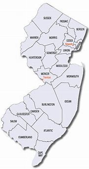 Image result for What Are the 21 Counties in NJ