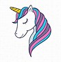 Image result for Birthday Unicorn Head SVG