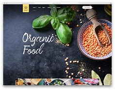 Image result for Food Website Templates