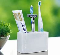 Image result for White Toothbrush Holder
