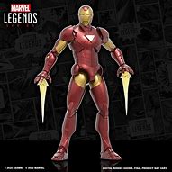 Image result for Marvel Legends Blue Iron Man Figure