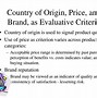 Image result for Country of Origin Effect