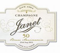Image result for Champagne Label Design