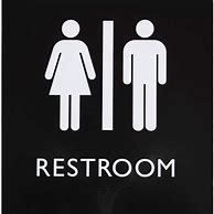 Image result for bathroom sign