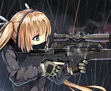 Image result for Anime Girl Gun Meme