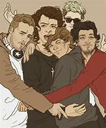 Image result for One Direction Cartoon Fan Art