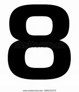 Image result for Number 8 with Black Background Logo
