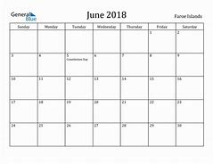 Image result for June 2018 Cal