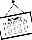 Image result for January Calendar Clip Art