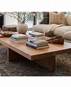 Image result for Natural Wood Coffee Table