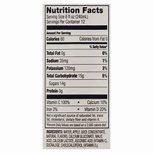 Image result for Apple Juice Nutrition Facts