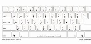 Image result for Arabic Keyboard Printable