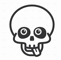 Image result for Funny Skull Emoji PNG