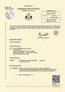 Image result for Certificate of Title Lawyer