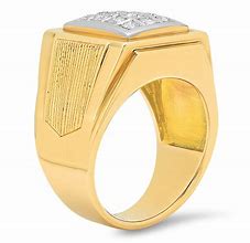 Image result for 18K Gold Mens Ring