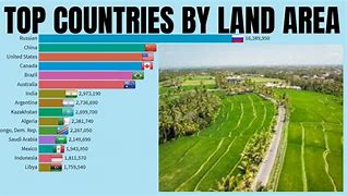 Image result for What Is the Thirty Fourth Biggest Country in the World