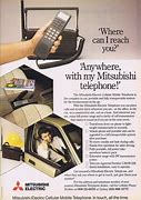 Image result for Mitsubishi Bag Phone