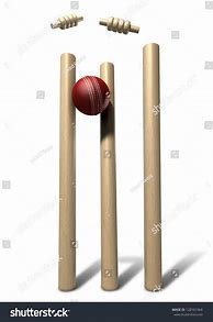 Image result for Wooden Cricket Wickets