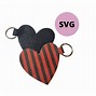 Image result for Heart Keychain SVG