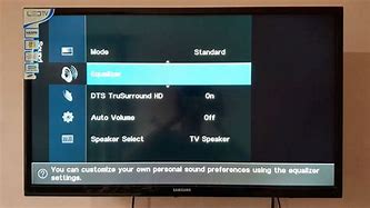 Image result for Samsung TV Sound Menu