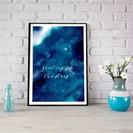Image result for Galaxy Wall Art with Quotes