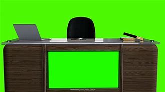 Image result for Green Screen TV Desk