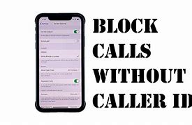Image result for How to No Caller ID iPhone