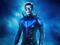 Image result for Nightwing Blue Suit