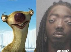 Image result for Sid the Sloth Ice Age with Dreads