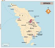 Image result for Sifnos Greece Hiking Trail Map