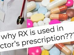 Image result for Rx in Medicine