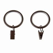 Image result for Curtain Rings with Clips