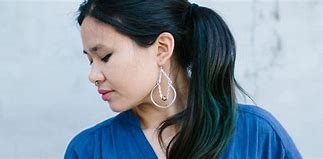 Image result for Earrings at Claire's Tye Dyy Hoop