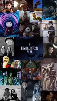 Image result for Tim Burton Movie Art