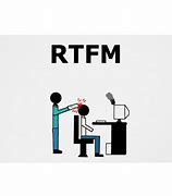 Image result for Is It Rude Rtfm