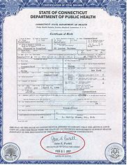 Image result for Connecticut Death Certificate Form