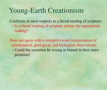 Image result for Young Creationism