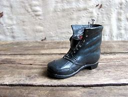 Image result for antique metal boot