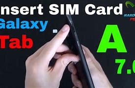 Image result for Samsung Galaxy Tab A7 Lite Sim Card Tray