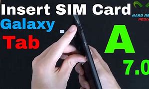 Image result for Sim Card in My Samsung Tablet 7