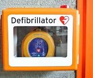 Image result for Defibrillator Phone Box
