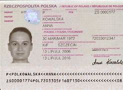 Image result for Poland Visa in Passport