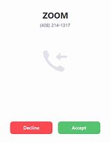 Image result for Zoom Incoming Call