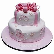 Image result for 2 Tier Mother Birthday Cake
