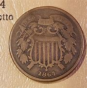 Image result for 1864 2 Cent Coin