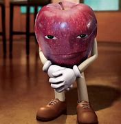 Image result for Goofy Kid Eating Apple Meme