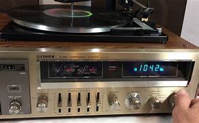 Image result for Fisher Stereo System with Turntable