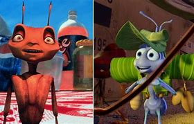 Image result for Bug Life vs Antz