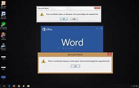 Image result for MS Word Memory